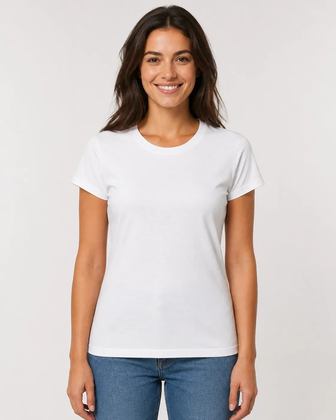Camiseta Essential Cuello Redondo Mujer, imagen 1